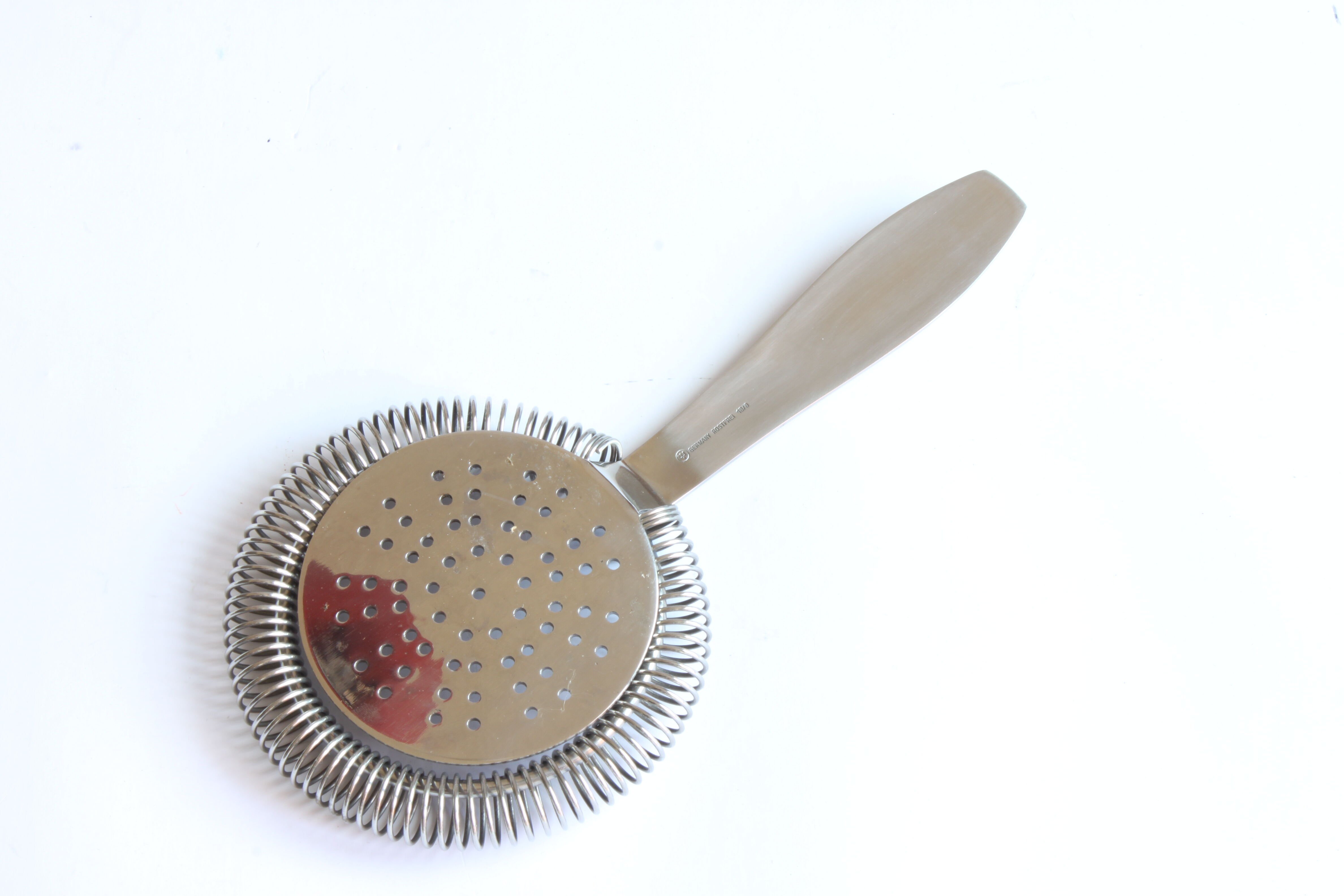 Teak wooden cocktail bar tool set, 1960s.