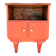 "Corail Bohème" bedside table – vintage relooked, 1940s / 1950s