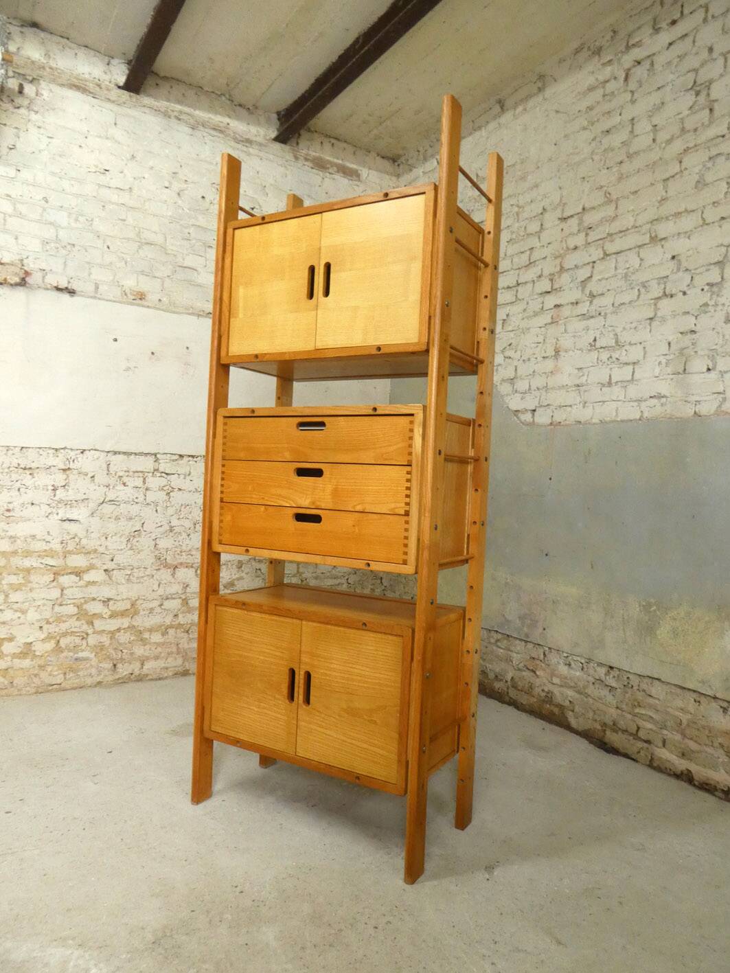 modular elm shelf, 1970