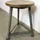 Grey Industrial Workshop Stool, 1960s