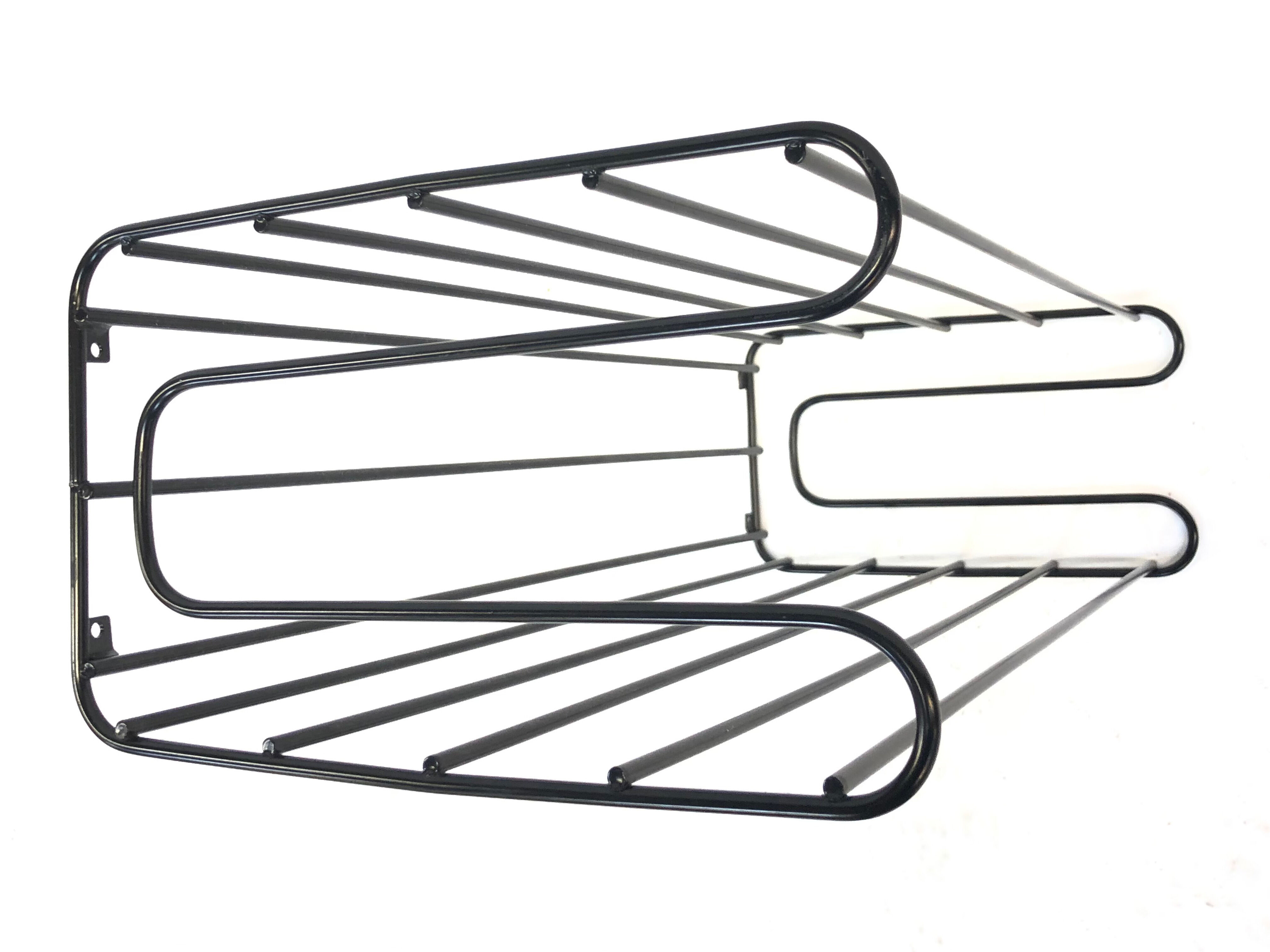 Vintage Tomado Pilastro coat rack storage rack wire steel design