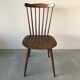 Suite de 6 chaises bistrot Menuet par Baumann, circa 1970.