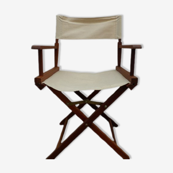 Wooden cinema folding armchair