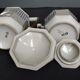 Service à thé en Porcelaine de Limoges F. Legrand and Cie art déco