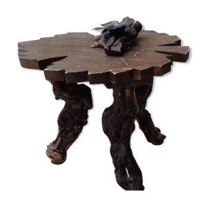 Table basse feuille en