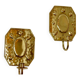 Pair Of Mid Century Swedish Brass Sconces