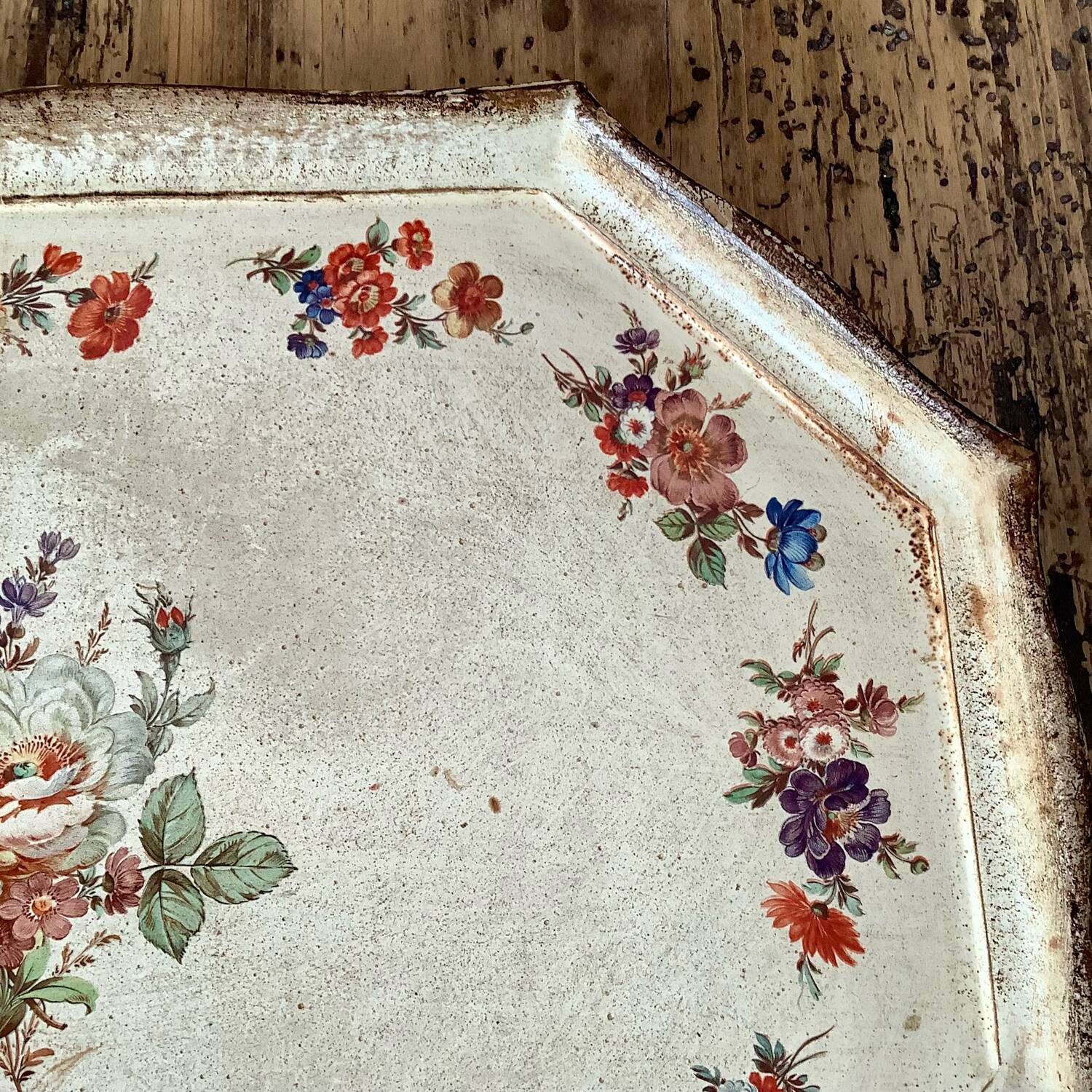 Florentine style tray