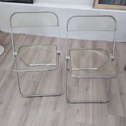 Plia chairs by Giancarlo Piretti for Anonima Castelli 1967