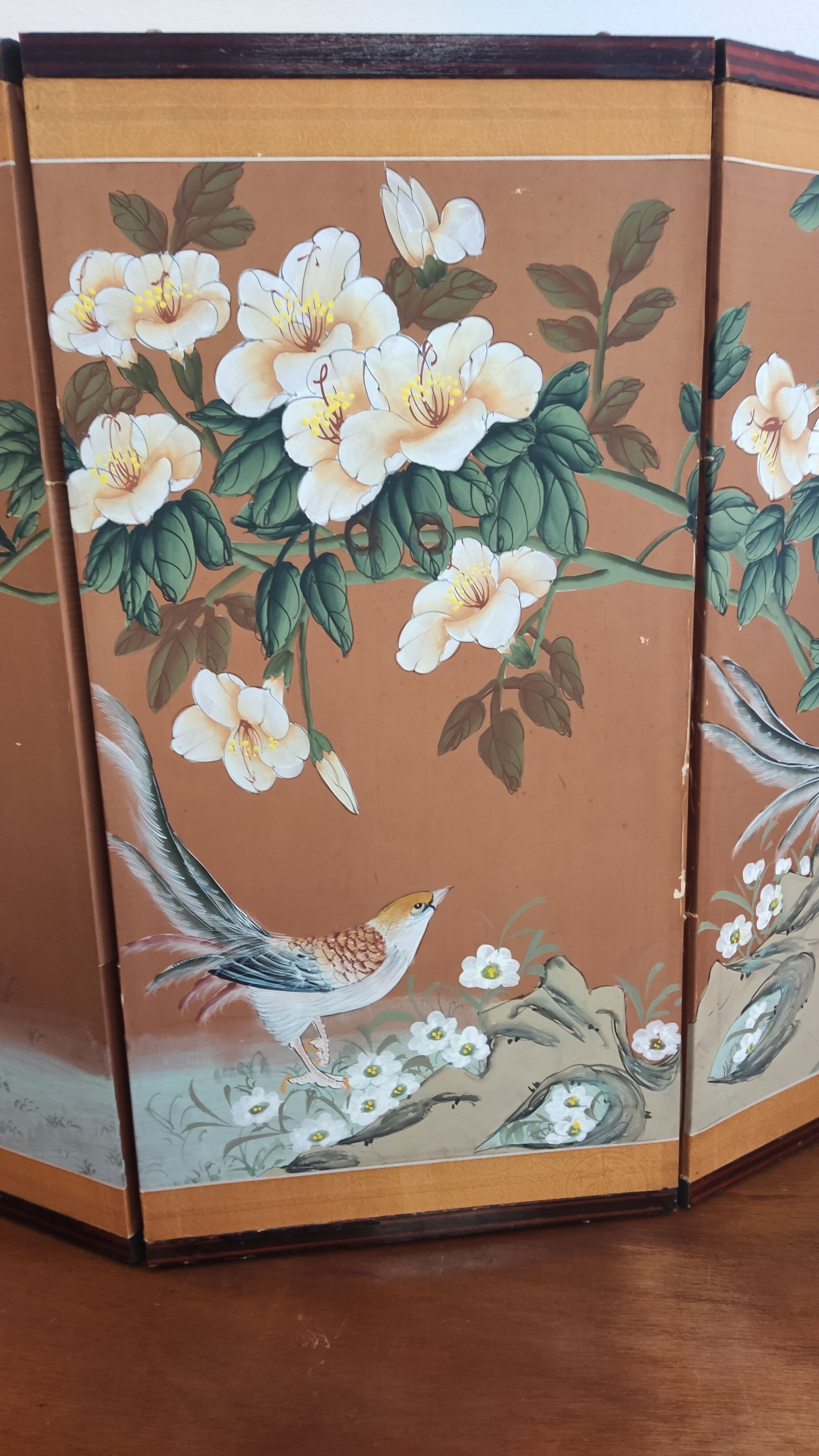 Japanese table screen, 4 ventaux