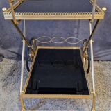Brass rolling trolley