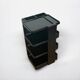 Neolt Superstile Trolley Tall 1970s Italian Design in Glossy Black