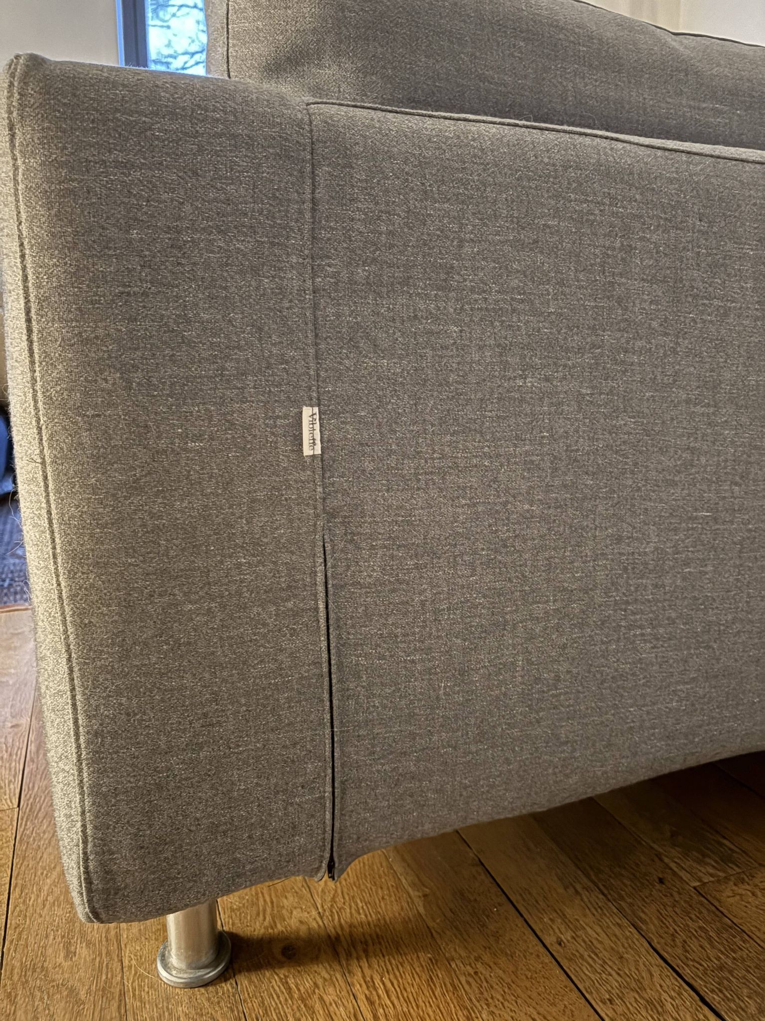 Canapé contemporain tissu Vibieffe