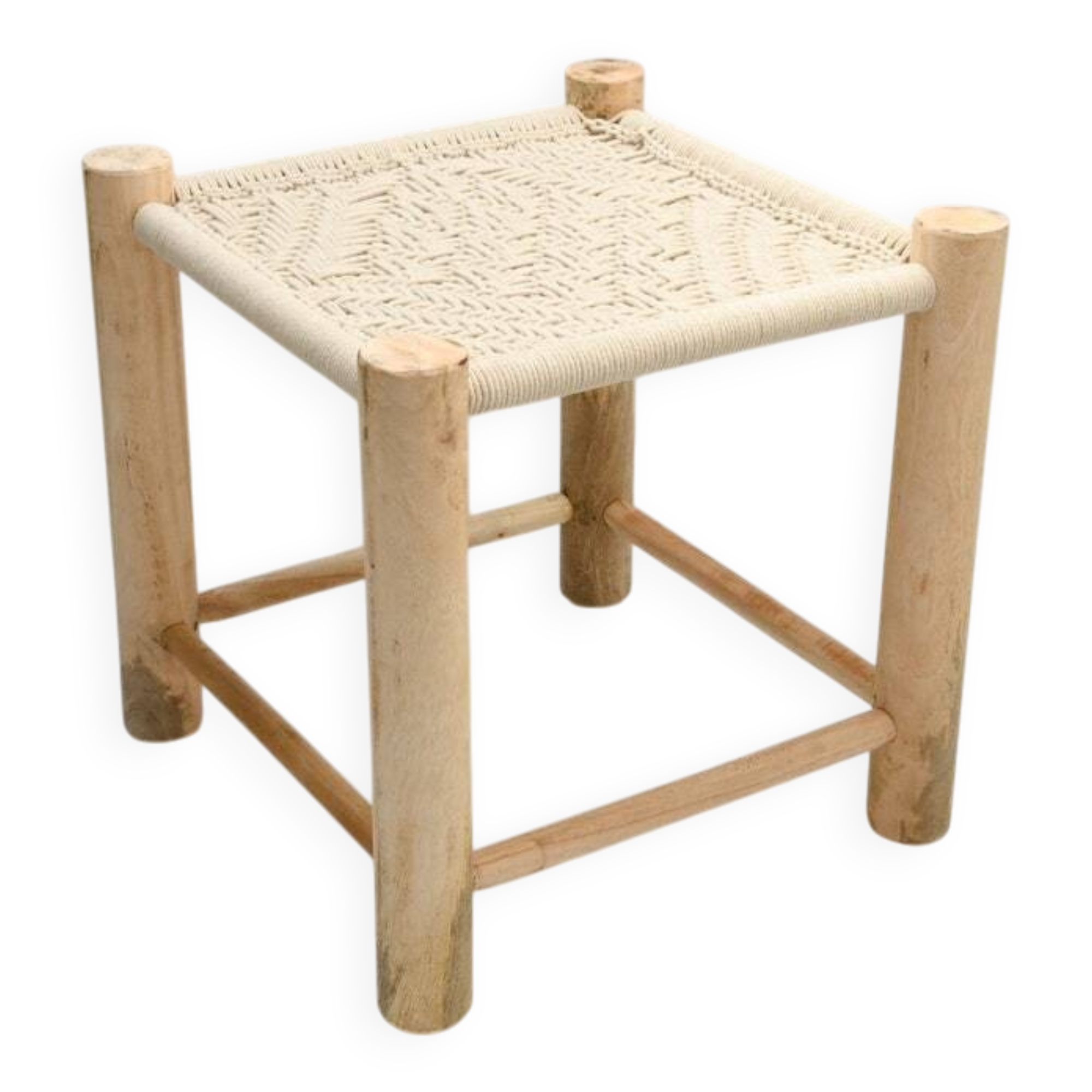 vintage Moroccan low stool