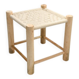 vintage Moroccan low stool