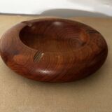 Cendrier / Vide Poche Bois Massif - Fabrication Artisanale Vintage