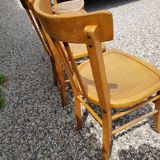 Old bistro chairs