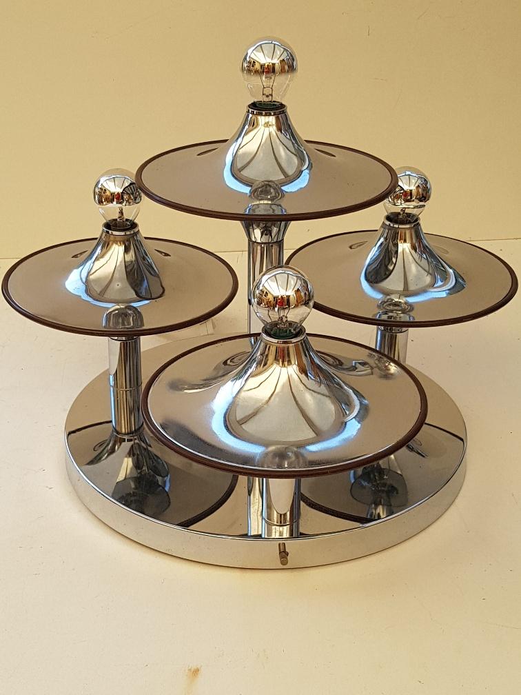 Ceiling light seventies saucer shape