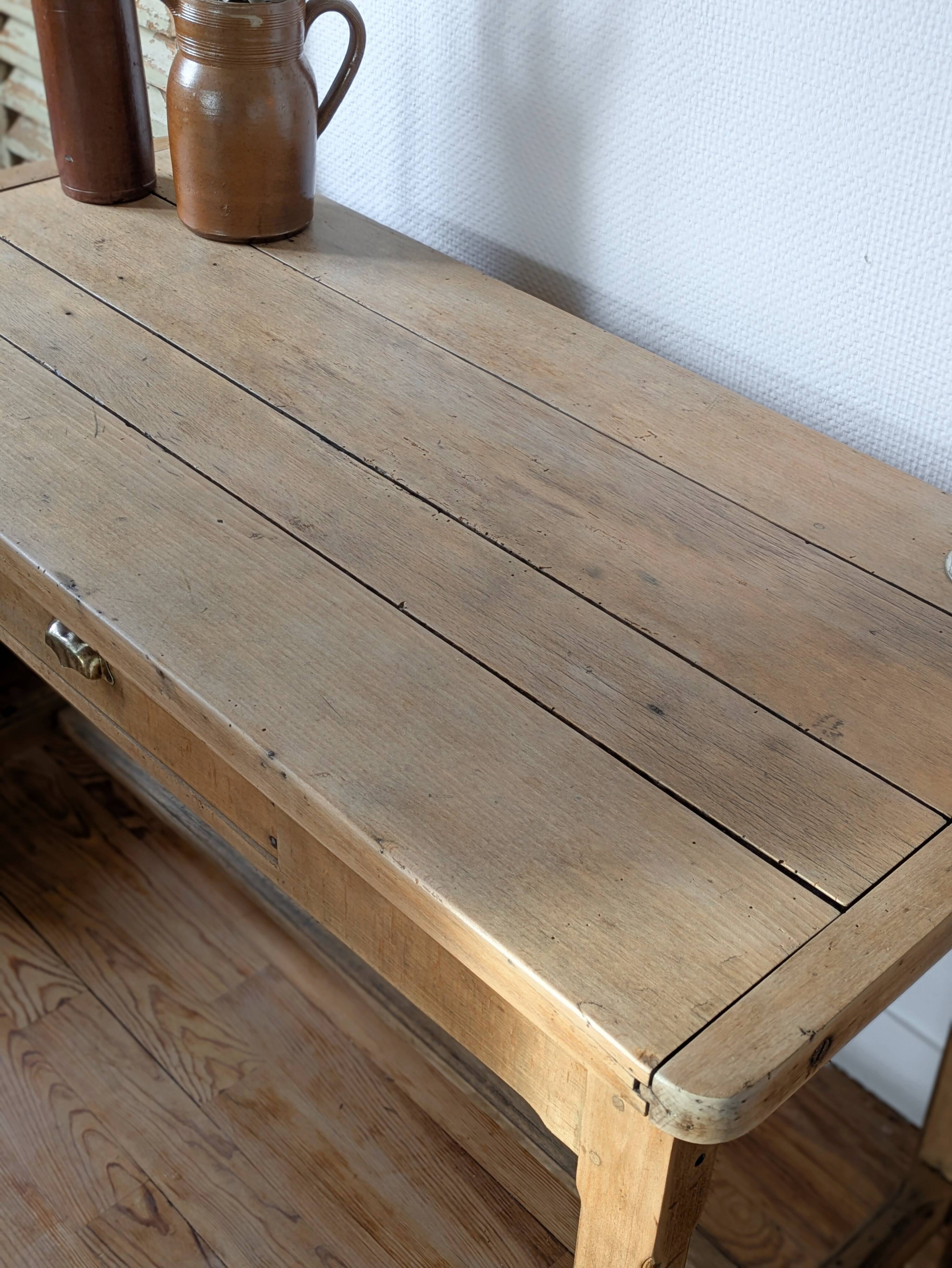 Renovated vintage side table