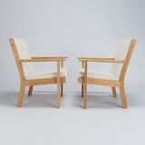 Fauteuils d'Hans Wegner pour Getema, danois des années 1960