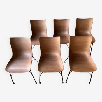 P/Wood Chairs Kartell Starck