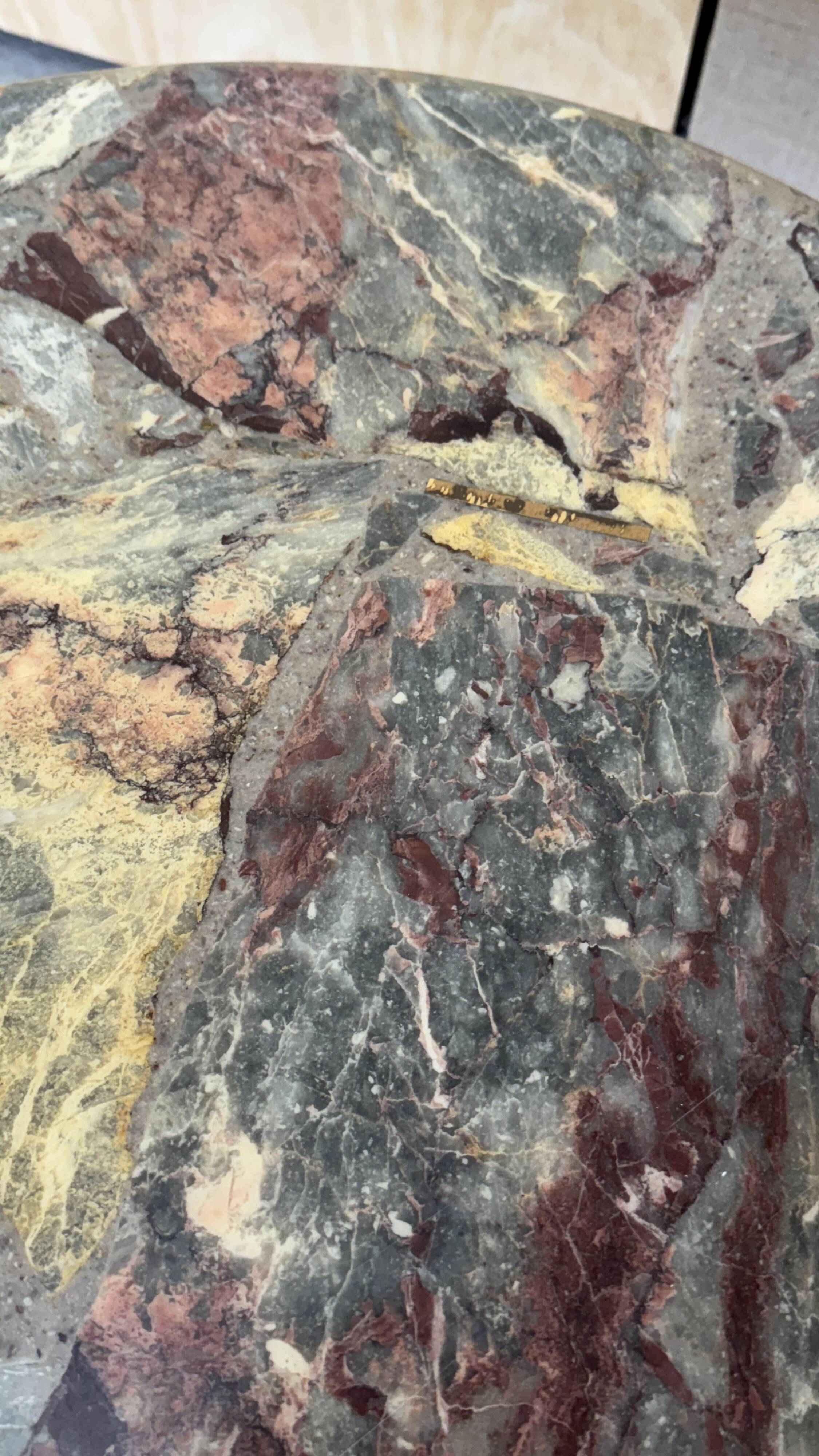 Green marble coffeetable