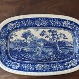 Large rectangular Villeroy & Boch "Rusticana" platter - Blue