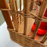Portable rattan bar
