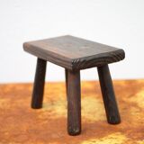 Wooden stool, small stool, plant holder, interior decoration