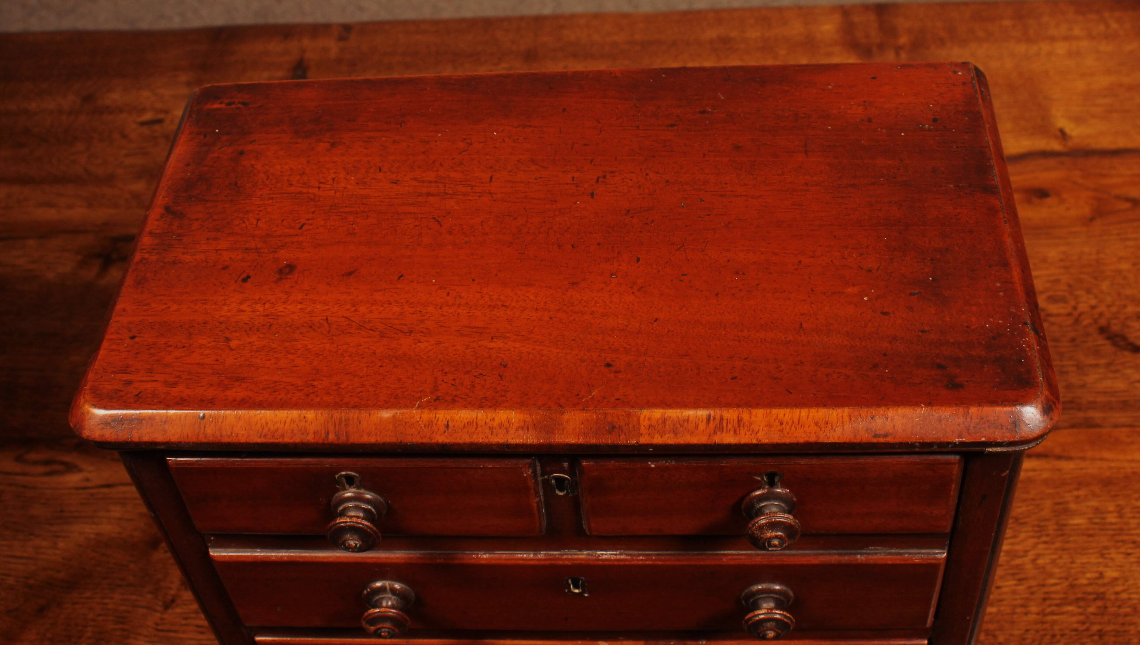 19th Century Mahogany Master Commode