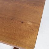 Table basse en chêne des années 1970