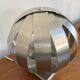 Lampe lune en chrome