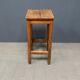 High oak stool from France