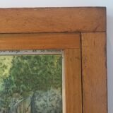 Table school nightingale year 50 with poster virgin forest / tundra