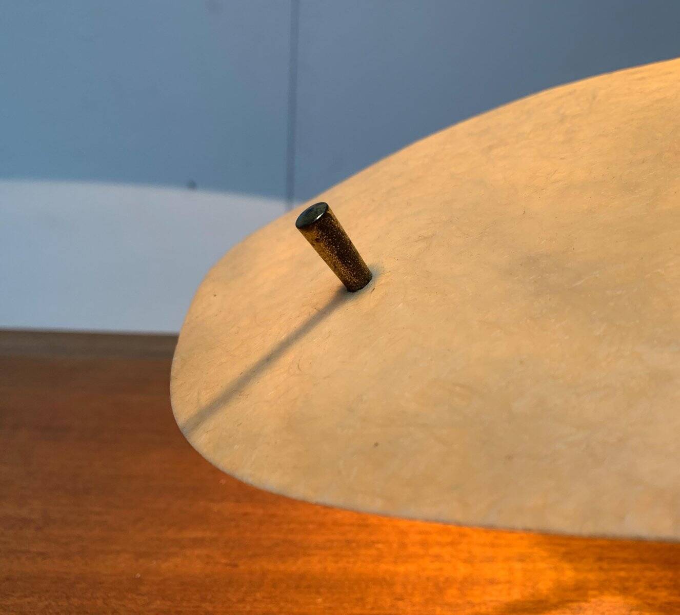 1960s minimalist fibreglass ceiling lamp
