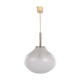 Very rare glass hanging lamp by doria leuchten, 1960, germany