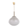 Very rare glass hanging lamp by doria leuchten, 1960, germany