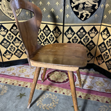 Suite of 10 bistro chairs model Ant by Baumann