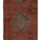 Vintage Turkish hallway rug 77x345 cm