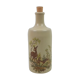 Bouteille en grès déco biches 22cm