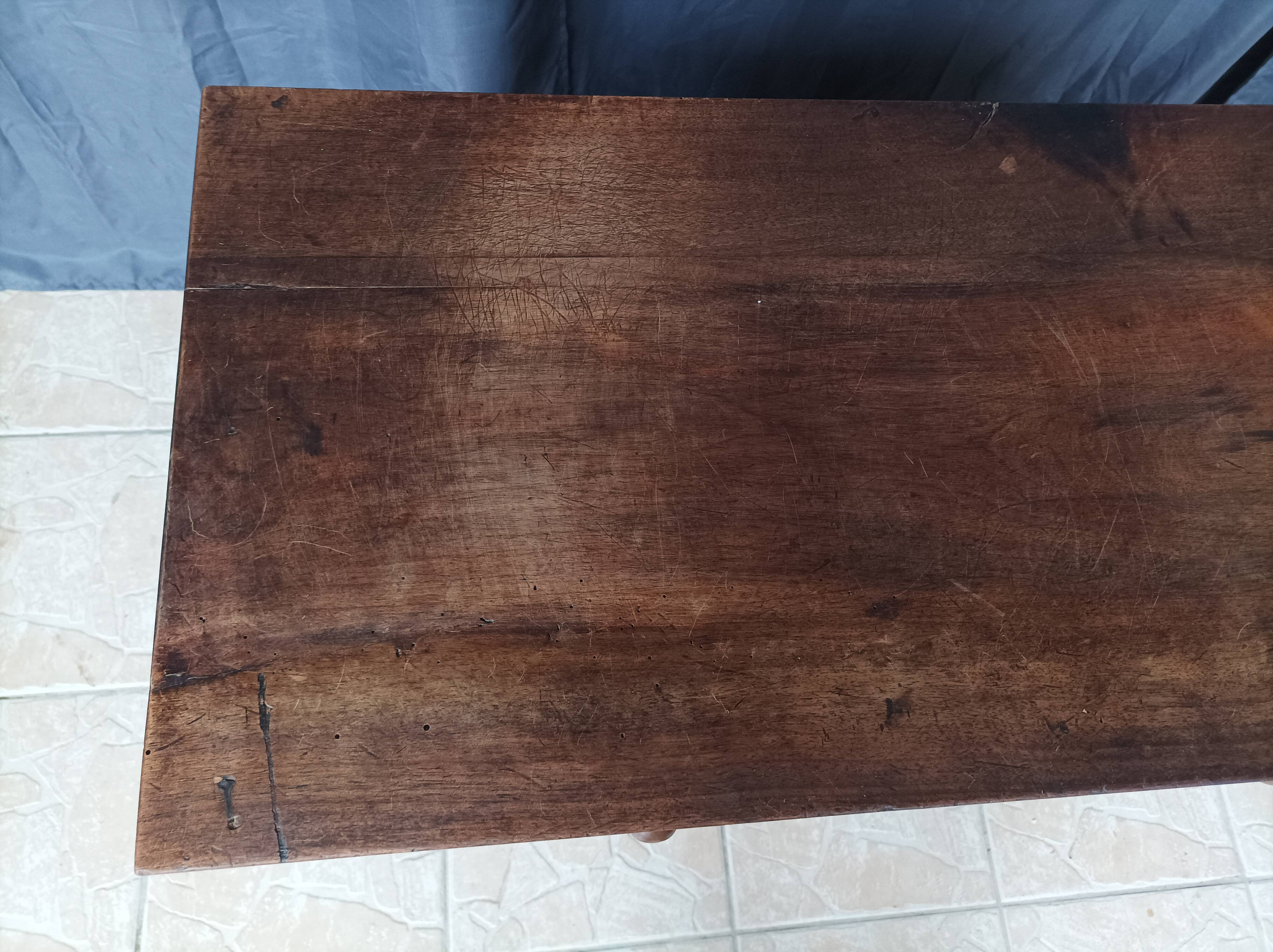 Low walnut sideboard
