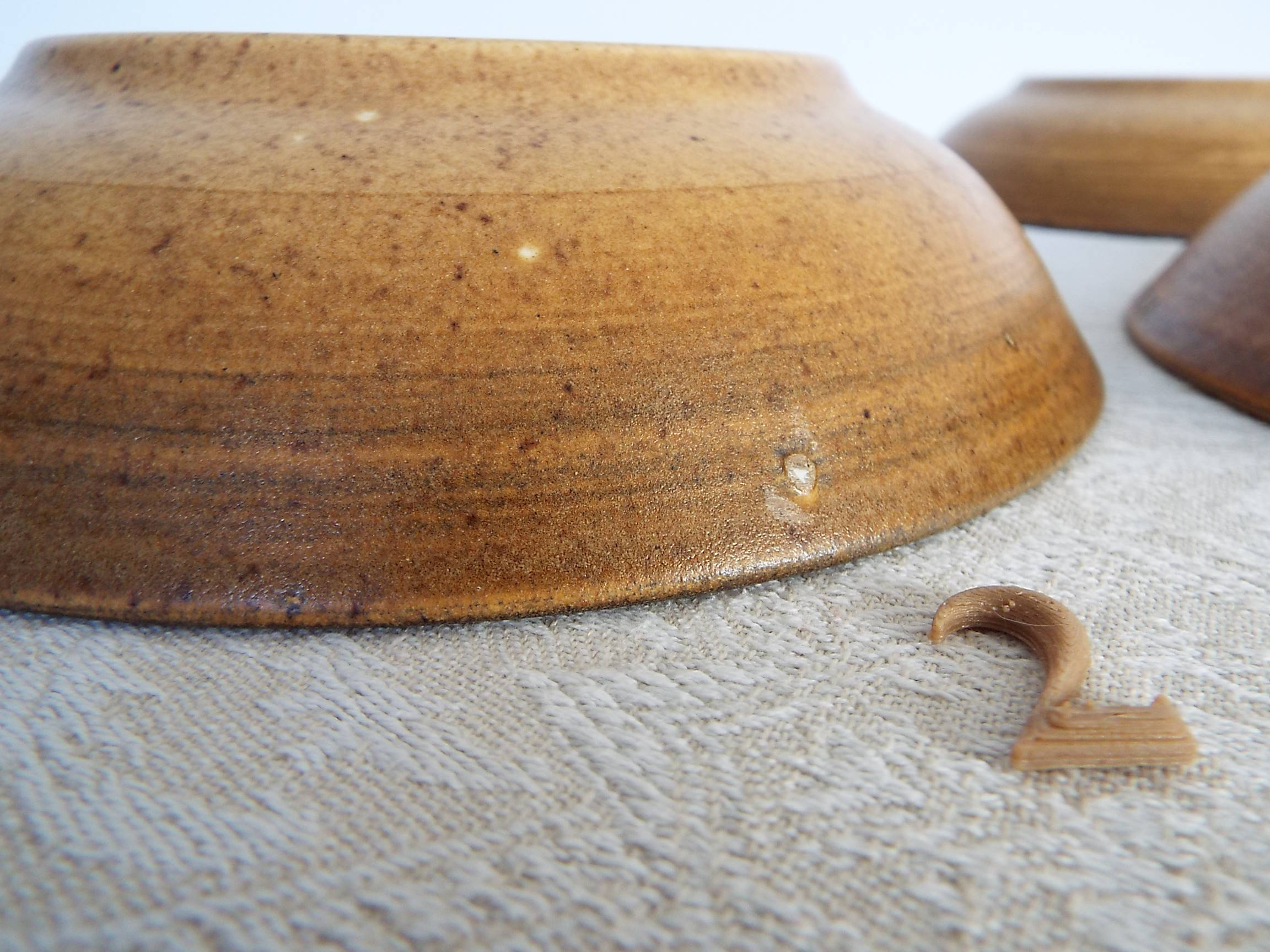 4 Longchamp stoneware hollow plates