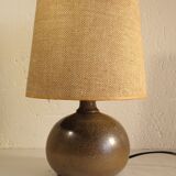 Stoneware lamp 70s