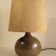 Stoneware lamp 70s