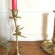 Vintage brass candlestick