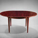 Rio rosewood dining table