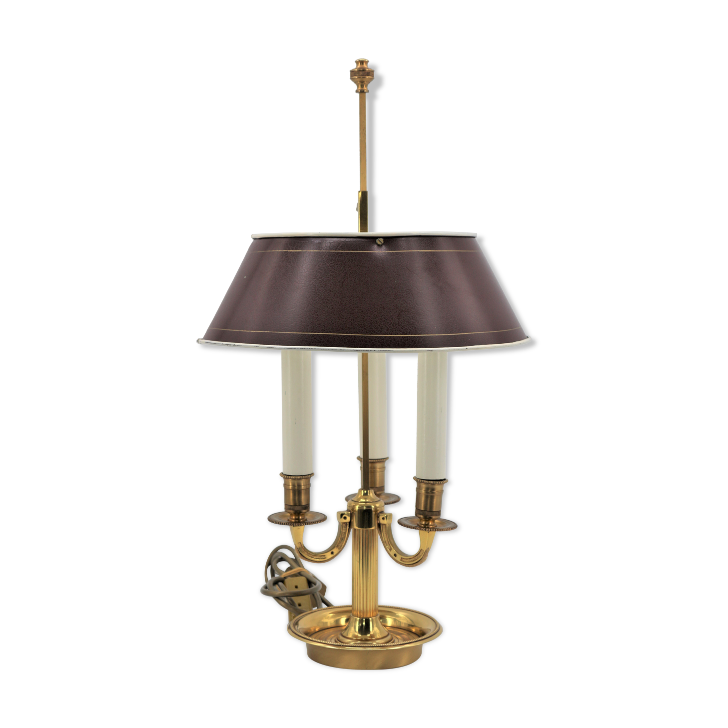 Empire-style gilded bronze hot water lamp