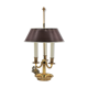 Lampe bouillotte bronze doré style Empire