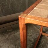 Square danish sidetable in teak by Kai Kristiansen, denmark 70s