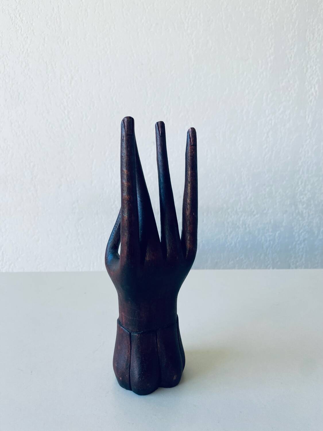 Decorative hand carved wood