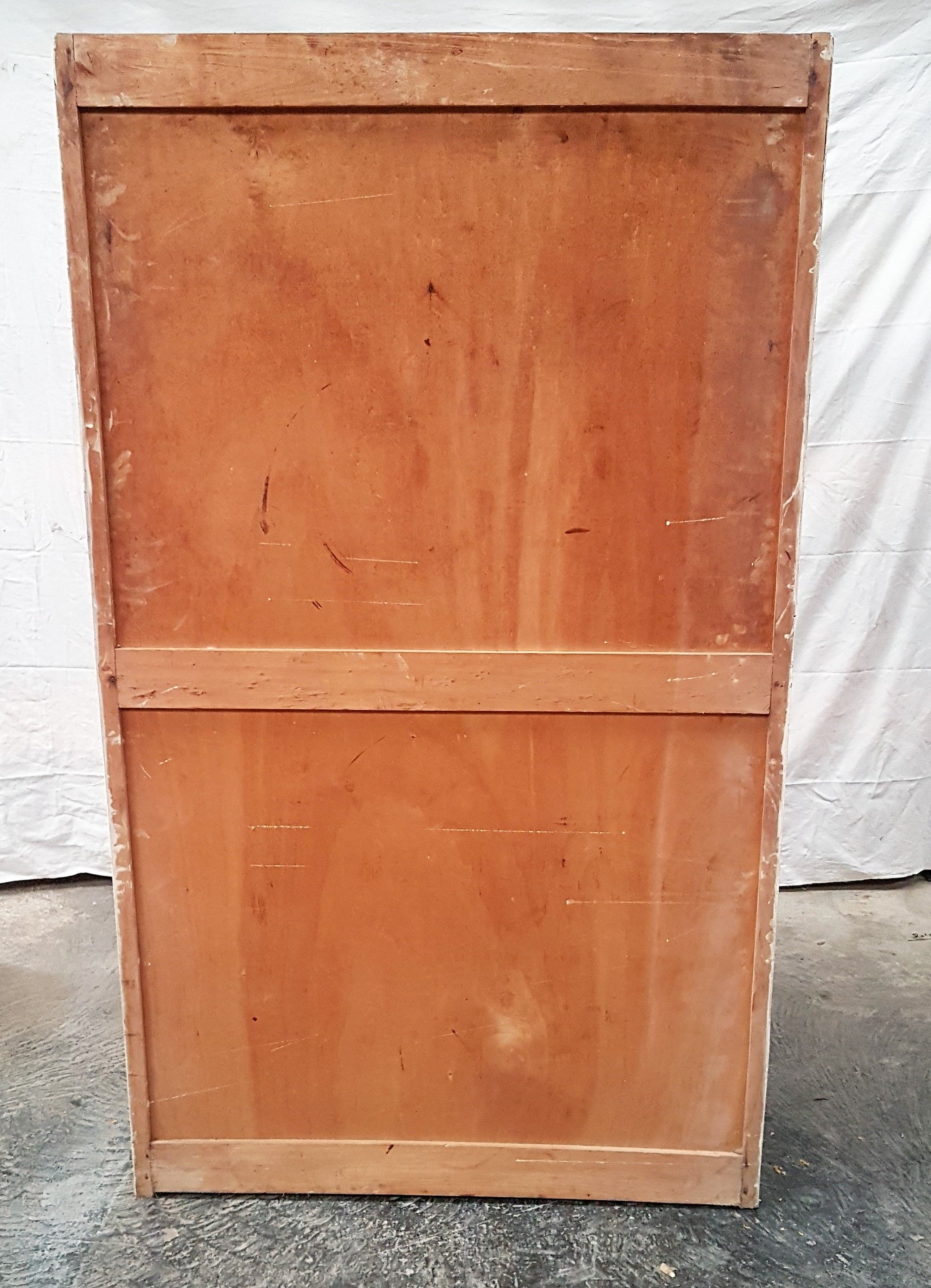 Old wooden kitchen cabinet from the 50s-60s.